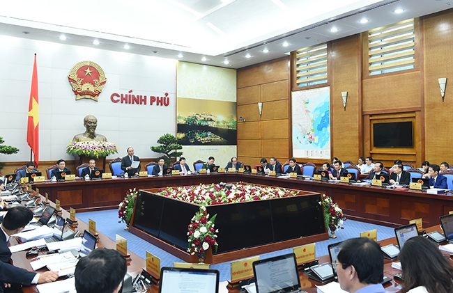 53 ngành nghề kinh doanh có điều kiện sẽ bị "xóa sổ"? - 1 Toàn cảnh phiên họp Chính phủ thường kỳ tháng 7 (ảnh: VGP)