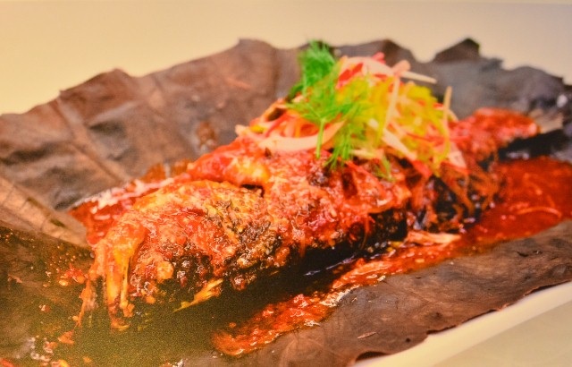 Cá nướng sốt ớt Brunei.