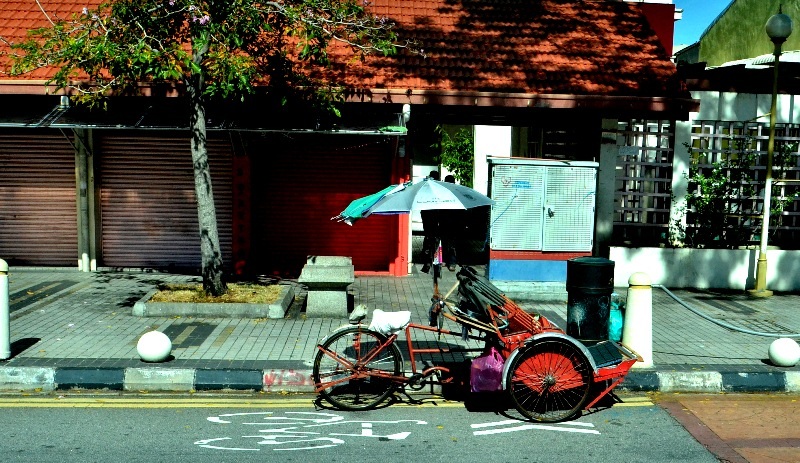 Ấn tượng những tác phẩm "lạ và chất" trên con đường nghệ thuật ở Penang - 2 Một góc bình yên của Geogre Town.