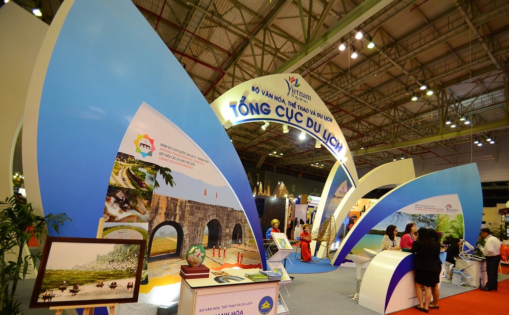 Nhiều khuyến mãi “khủng” ở Hội chợ Du lịch Quốc tế TPHCM - 2 Gian hàng của Tổng cục Du lịch Việt Nam tại ITE HCMC 2015.