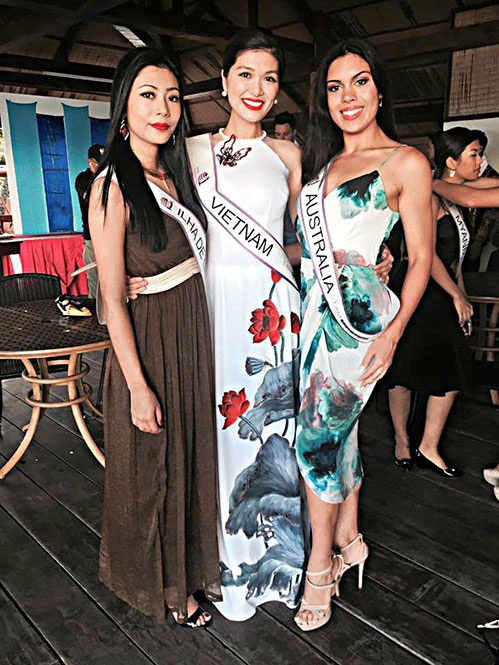 Oanh Yến đăng quang Hoa hậu Thế giới toàn cầu 2015 - 4
