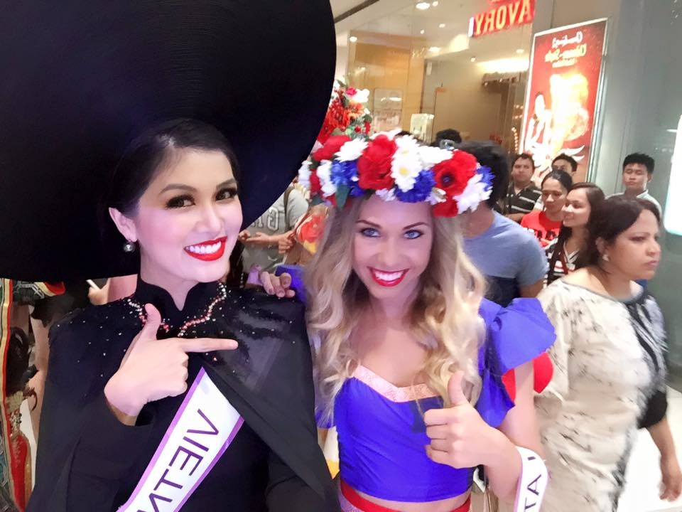 Ngoài ra, cô và các thí sinh còn được tham gia những chuỗi hoạt động liên tục bao gồm: luyện tập cho đêm chung kết, chụp ảnh, trình diễn thời trang, tham gia các hoạt động từ thiện, tham quan, giao lưu trả lời phỏng vấn với các đơn vị báo đài, thi bikini, thi trang phục truyền thống và thi năng khiếu.