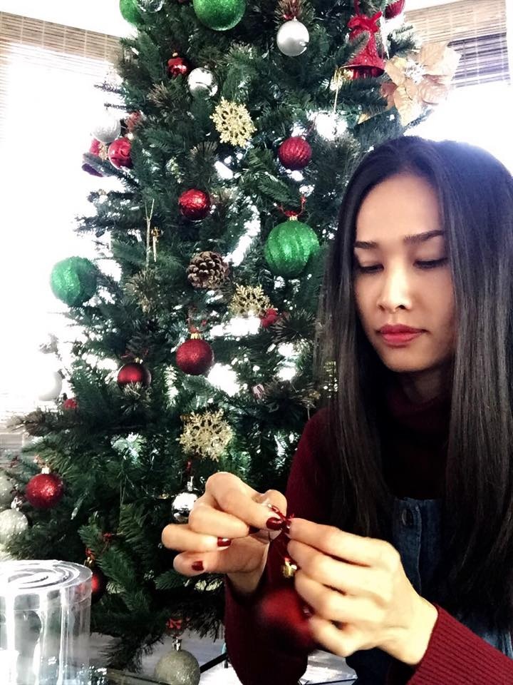 Gia đình sao Việt rộn ràng trang trí nhà cửa đón Noel - 5 Gia đình sao Việt rộn ràng trang trí nhà cửa đón Noel - 5