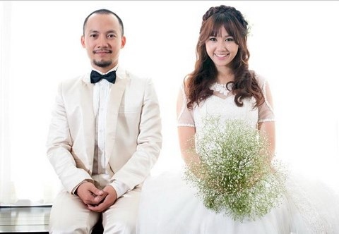Trấn Thành bênh vực Hari Won khi cô bị lên án “tham phú phụ bần” - 1 Hari Won và Tiến Đạt từng trải qua 9 năm yêu đương và từng chụp ảnh cưới. Ảnh: TL.