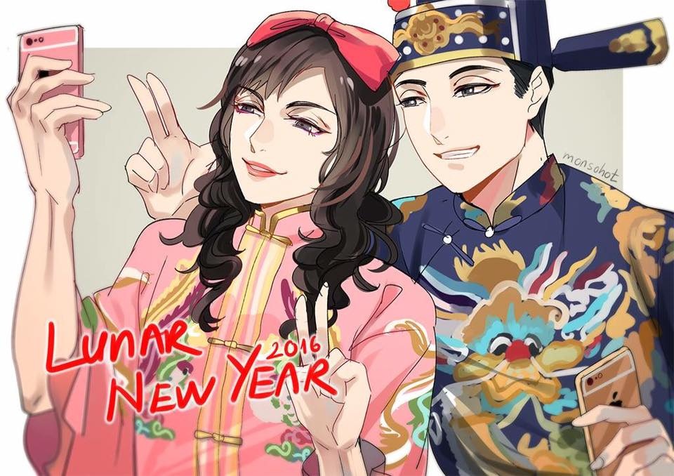 Táo Quân 2016 chưa ngớt lời khen đã gây nhiều tranh cãi - 2 Ảnh chế Nam Tào - Bắc Đẩu thể hiện tình yêu của khán giả đối với hai nhân vật này trong Táo Quân 2016.