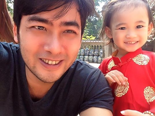 Diễn viên Anh Bảo trong phim Cảnh sát hình sự.