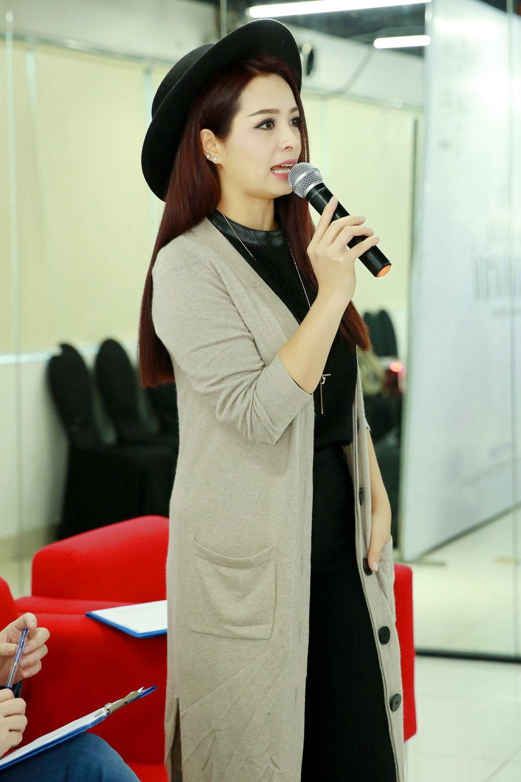 Bố con Mạnh Trường “Bố ơi, mình đi đâu thế” đi casting người mẫu - 10