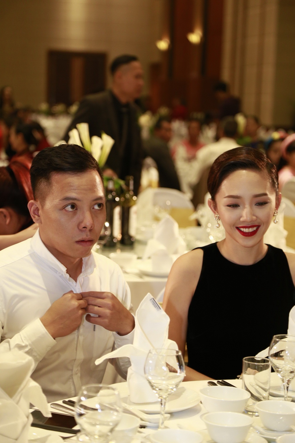 
Hoàng Touliver khá thân thiết với Shu, anh cũng từng dẫn Shu và em gái Nhật Anh đi thi Nhí Tài năng. 
