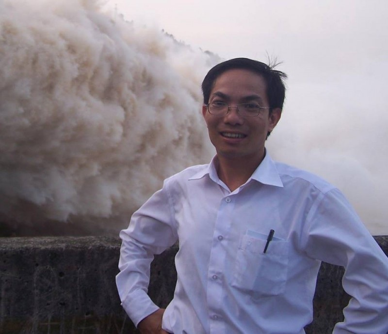 Tác giả Vũ Huy Hoàng. Ảnh: HH.