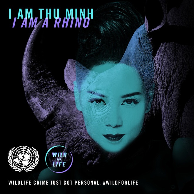 Thực hư việc Thu Minh được chọn là ngôi sao quốc tế tham gia Wild for life - 1 Hình ảnh của Thu Minh trên website của chiến dịch “Wild for life”.