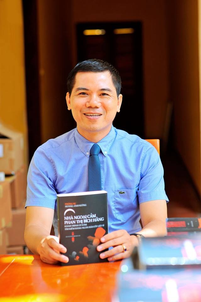 Nhà báo Hoàng Anh Sướng. Ảnh: Như Thuỷ.