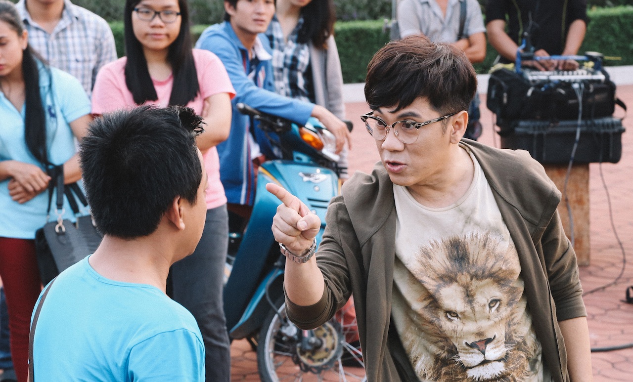 NSƯT Thành Lộc phải nhập viện vì chấn thương trên phim trường - 3 Cảnh quay trong phim khiến Thành Lộc bị chấn thương. Ảnh: ĐLP.