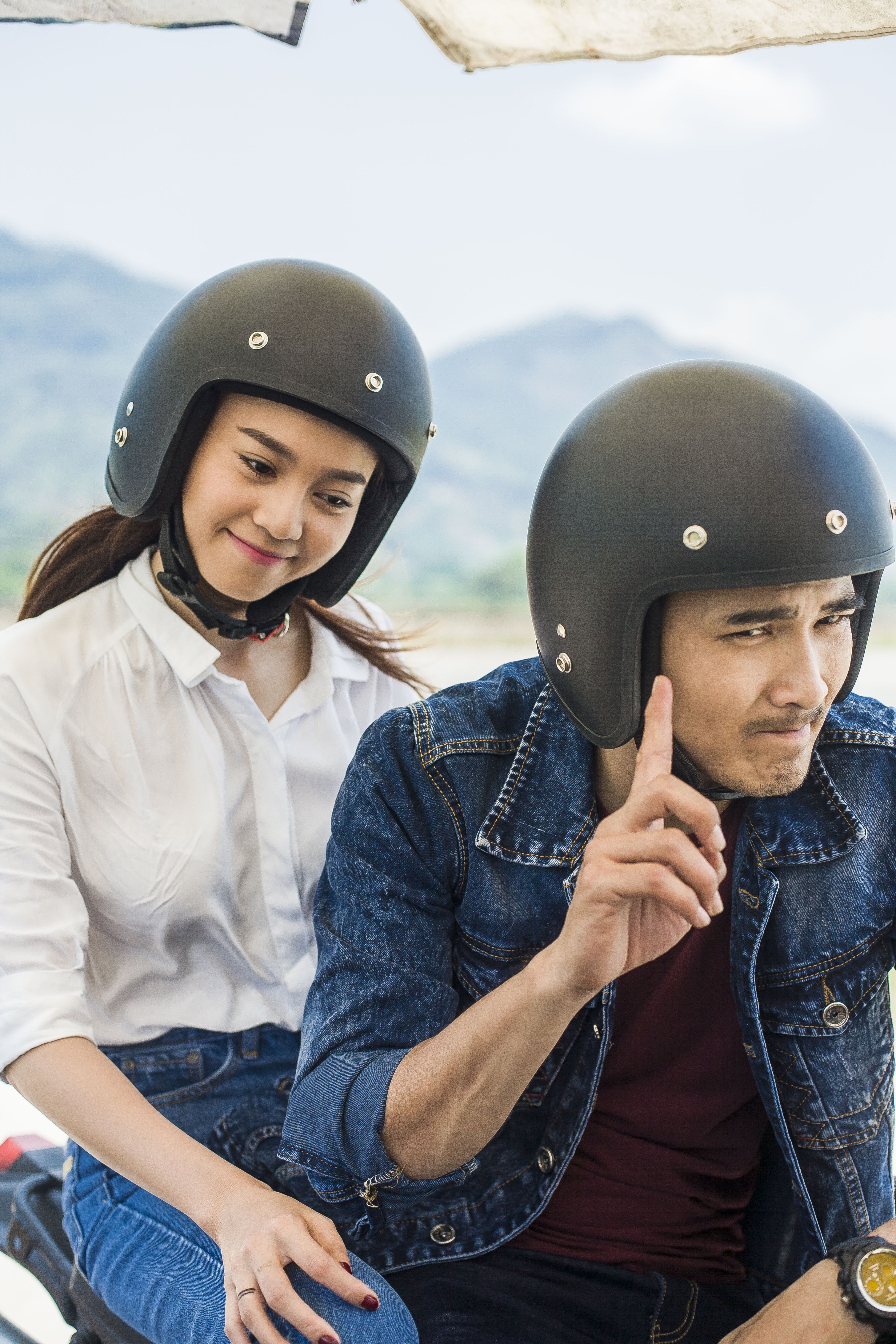 Một cảnh trong phim Găng tay đỏ.