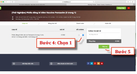 Đăng ký tiêm vắc xin Pentaxim tại 131 Lò Đúc từ ngày mai - 2 Đăng ký tiêm vắc xin Pentaxim tại 131 Lò Đúc từ ngày mai - 2