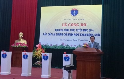 Bắt đầu cấp chứng chỉ hành nghề khám chữa bệnh qua mạng internet - 1 Bắt đầu cấp chứng chỉ hành nghề khám chữa bệnh qua mạng internet - 1