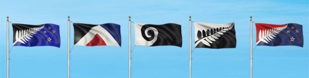 Lộ diện mẫu quốc kỳ mới được người dân New Zealand ủng hộ nhất - 3 5 mẫu thiết kế cuối cùng được trưng cầu dân ý. (Ảnh: NZ Government)
