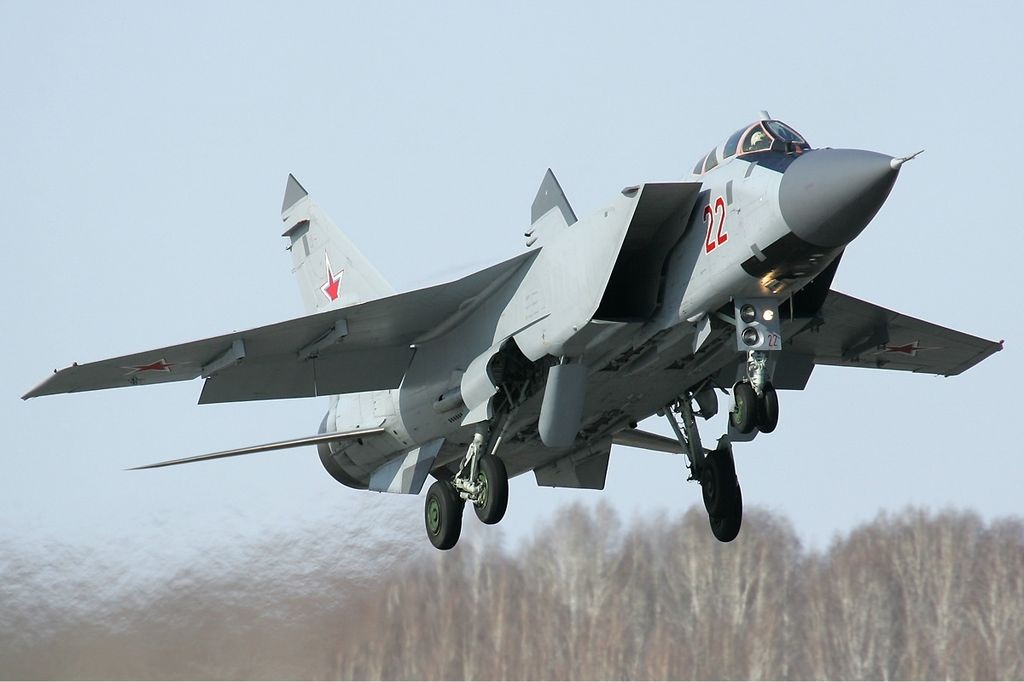 Chiến đấu cơ MiG-31 của Nga rơi ở Siberia - 1 (Ảnh minh họa: Máy bay MiG-31)