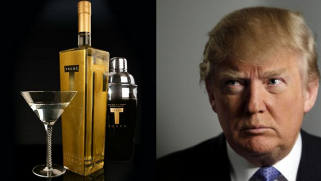 Mặc dù không có thói quen uống rượu nhưng Trump lại ra một thương hiệu rượu vodka riêng vào năm 2006. (Ảnh: Getty)