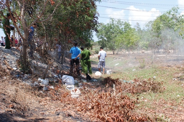 Hiện trường vụ cháy