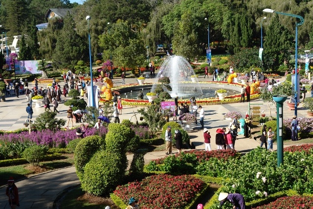 Các địa điểm, khu du lịch Đà Lạt đông nghịt du khách
