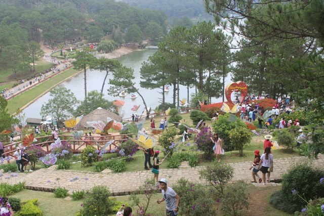 Đầu hè, du khách tới Đà Lạt- Lâm Đồng tăng mạnh
