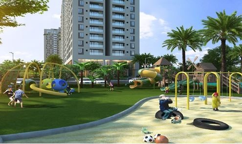 Hình phối cảnh công viên Opal Riverside