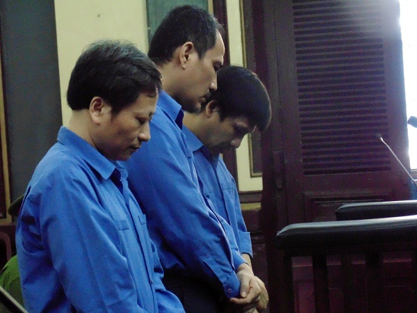 Các bị cáo nghe tòa tuyên án