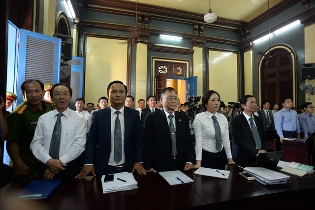 "Đại án" VNCB: Phạm Công Danh than “trí nhớ kém” - 2 Các luật sư tham dự phiên tòa
