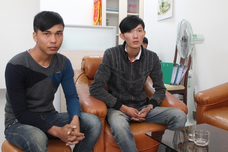 Hồ Quang Đạt và Võ Thanh Tú tại Sở LĐ-TBXH tỉnh Lâm Đồng