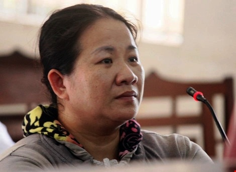 Bị cáo Ái tại phiên tòa phúc thẩm