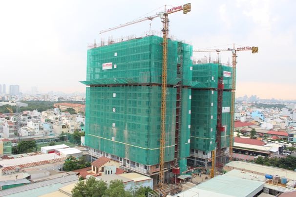 Tiến độ xây dựng vượt trội của dự án Luxcity tạo lòng tin cho người mua nhà