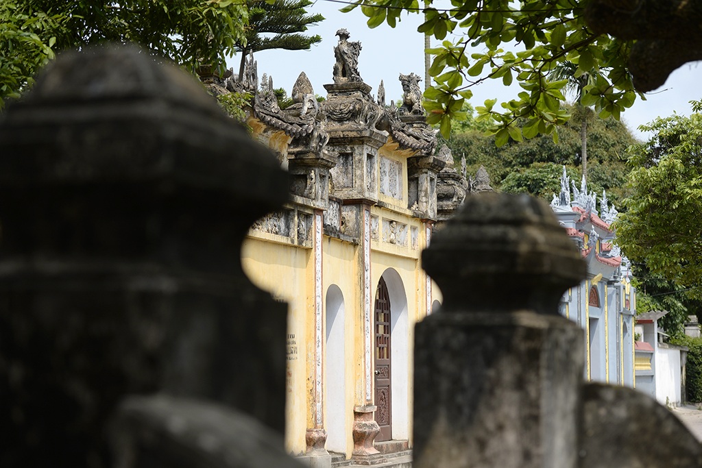 Với những người mê chụp hình, làng Nôm có thể coi như một địa danh mà hướng ống kính đến đâu cũng có thể tạo ra một bức hình đẹp.