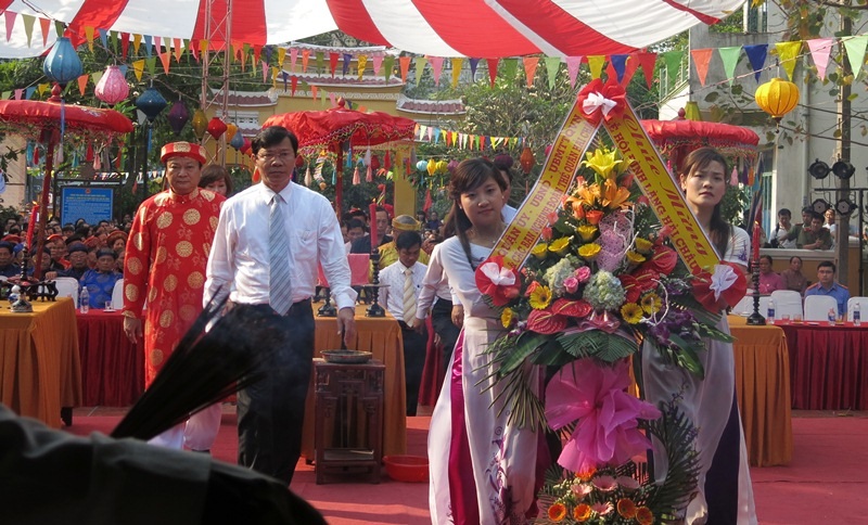 Hội làng "giữa phố" ngày Giỗ Tổ Hùng Vương - 5