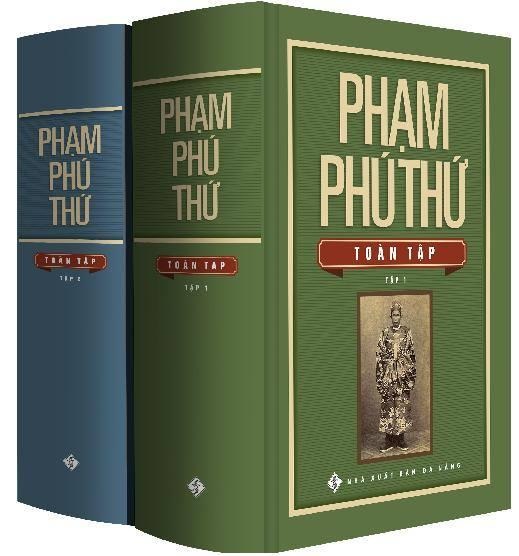Tác phẩm về người khiến vua Tự Đức “tiếc thương chảy nước mắt” đoạt giải Vàng sách hay - 1 Tác phẩm Phạm Phú Thứ toàn tập vừa được Hội Xuất bản Việt Nam trao tặng giải Vàng sách hay
