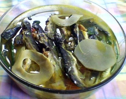 Măng giang nấu cá ngạnh nguồn - 1 Canh chua cá ngạnh nguốn - món ngon hao cơm của xứ Huế