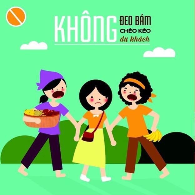 Khách đến nhà mình phải tiếp, nhưng thật nản những người thiếu văn hóa - 10 Không đeo bám, chèo kéo du khách