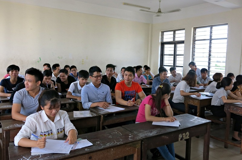 Thí sinh dự thi THPT quốc gia tại cụm thi 40 do ĐH Đà Nẵng chủ trì