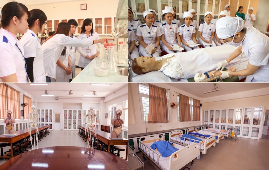 Đến ĐH Duy Tân... học Y - Dược - Điều dưỡng - 1 ĐH Duy Tân không ngừng đầu tư mạnh mẽ cho cơ sở vật chất và đội ngũ phục vụ đào tạo cho khối ngành Khoa học Sức khỏe.