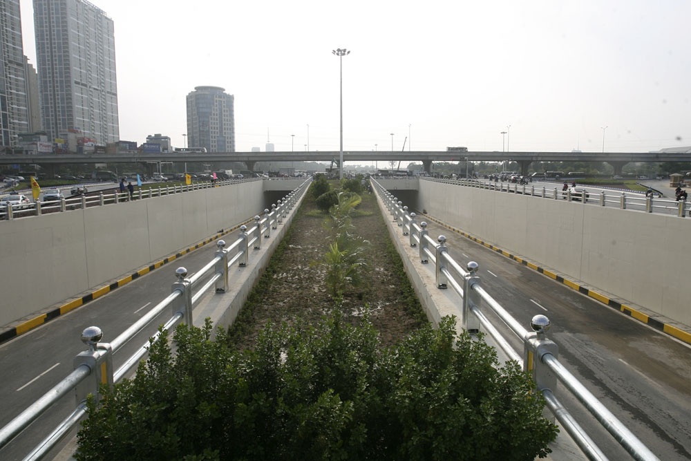 Hai hầm chui chịu động đất cấp 7 trước giờ thông xe - 9 Hai hầm chui chịu động đất cấp 7 trước giờ thông xe - 9