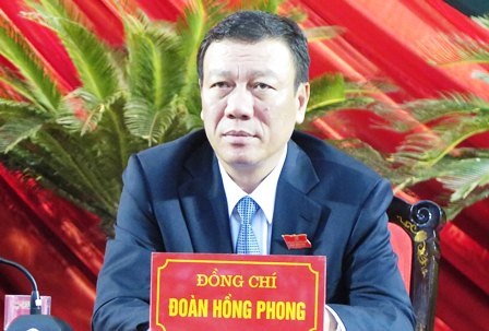 Nhiều tỉnh thành hoàn thành công tác bầu nhân sự khóa mới - 4 Ông Đoàn Hồng Phong trúng cử Bí thư Tỉnh ủy Nam Định khóa XIX