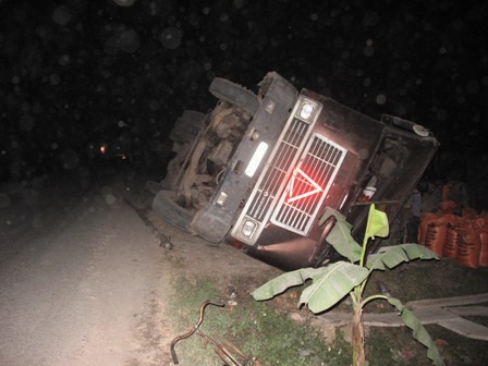 
Hiện trường vụ tai nạn
