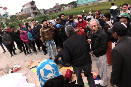 Hiện trường vụ tai nạn