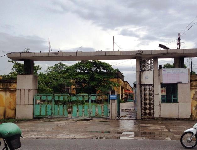 Nhà máy Dệt Nam Định - biểu tượng 118 năm tuổi không thể nào quên - 2 Cổng Nhà máy dệt Nam Định