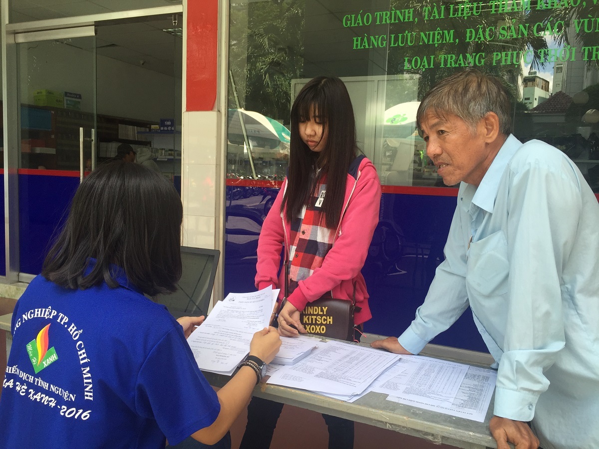 Thưa thớt thí sinh đến đăng ký xét tuyển trực tiếp ngày cuối - 2 Tình hình cũng tương tự như thế tại trường ĐH Công nghiệp TP.HCM