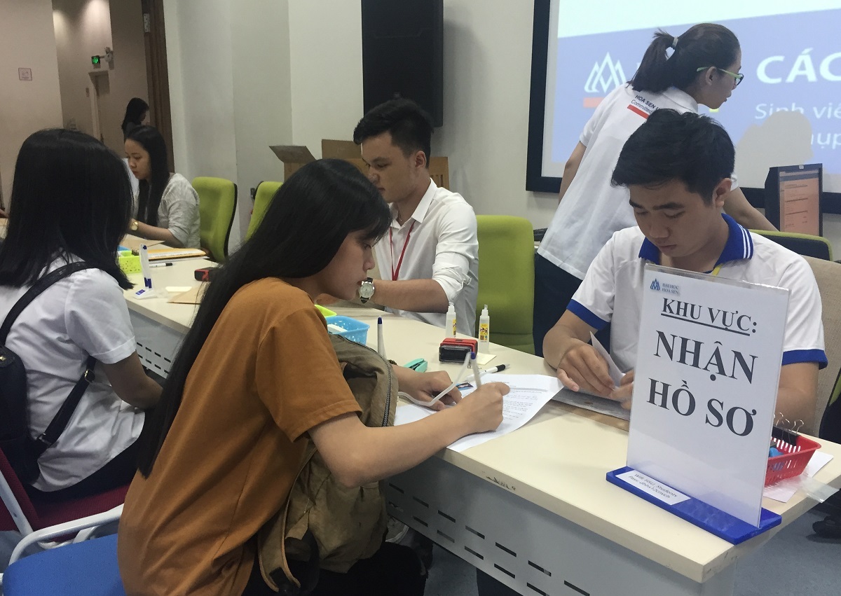 Điểm chuẩn NVBS của trường ĐH Nguyễn Tất Thành, ĐH Hoa Sen - 1 Thí sinh đăng ký xét tuyển tại trường ĐH Hoa Sen