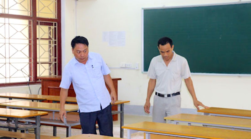 Cụm thi Vinh: Hơn 34 ngàn thí sinh dự thi kỳ thi THPT quốc gia - 1 Công tác cho cụm 35 Trường ĐH Vinh hoàn thành tốt đẹp.