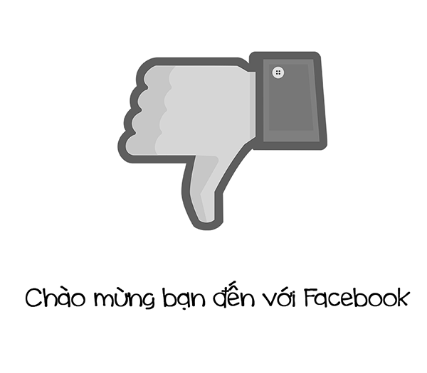 Bộ tranh này là góc nhìn của những bạn trẻ 9x về mạng xã hội và những người dùng - thường được gọi là cư dân mạng