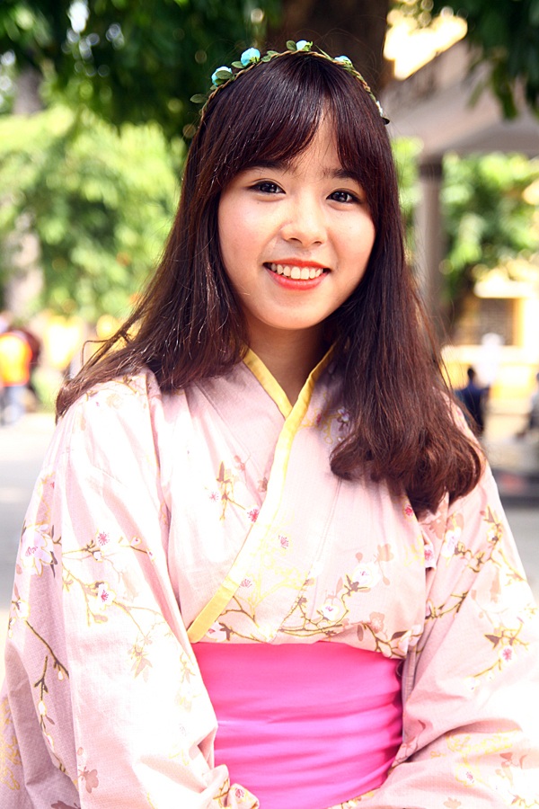 Thiếu nữ Việt làm duyên với yukata truyền thống Nhật Bản - 4 Các thiếu nữ Việt duyên dáng trong trang phục Nhật Bản