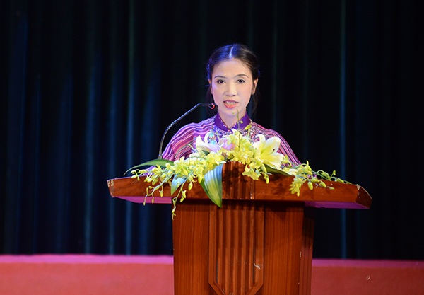 Cô Hứa Thu Huyền, Hiệu trưởng trường Tiểu học Giang Biên (Q. Long Biên) mong muốn phong trào Hát và sáng tác ca khúc dành cho thiếu nhi lan rộng.