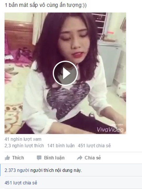 Thiếu nữ xinh xắn gây sốt với bản mashup "Vợ người ta" - 1 Bản mashup Vợ người ta của thiếu nữ 19 tuổi hút 41.000 lượt xem, 2.000 lượt thích trên Facebook
